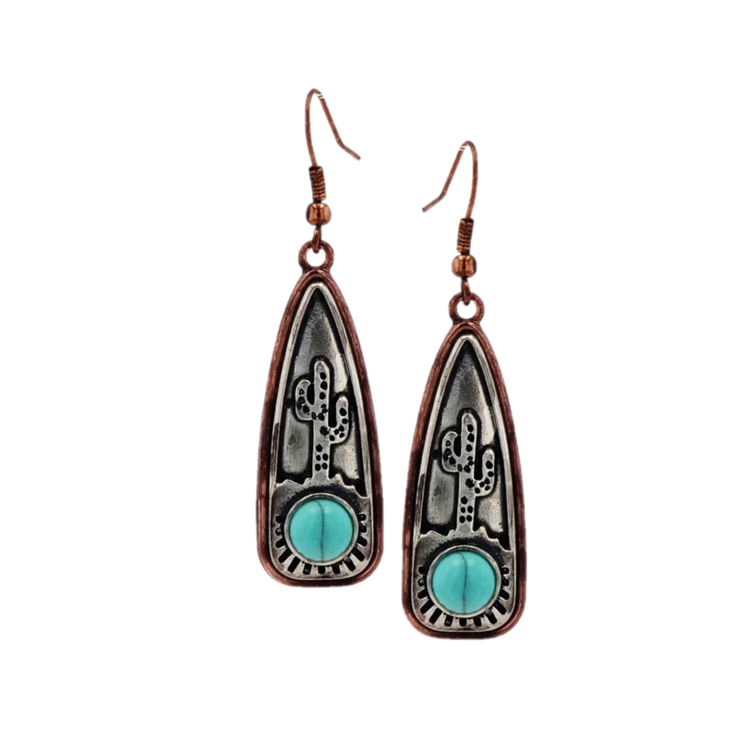 Montana Silversmith Southwest Skyline Turquoise Earrings