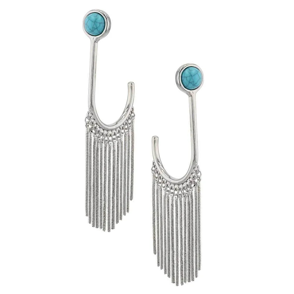 Montana Silversmith Women's On the Fringe Attitude Earrings