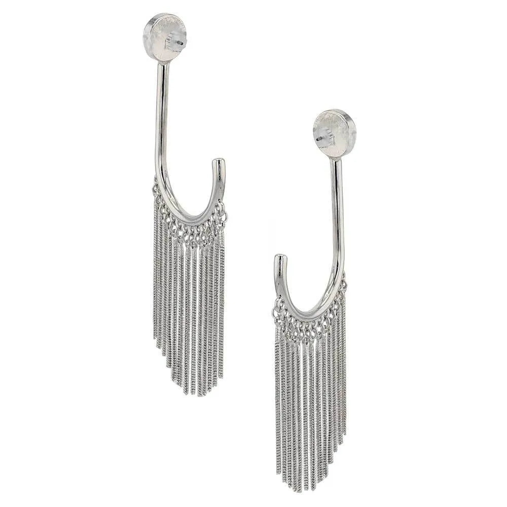 Montana Silversmith Women's On the Fringe Attitude Earrings