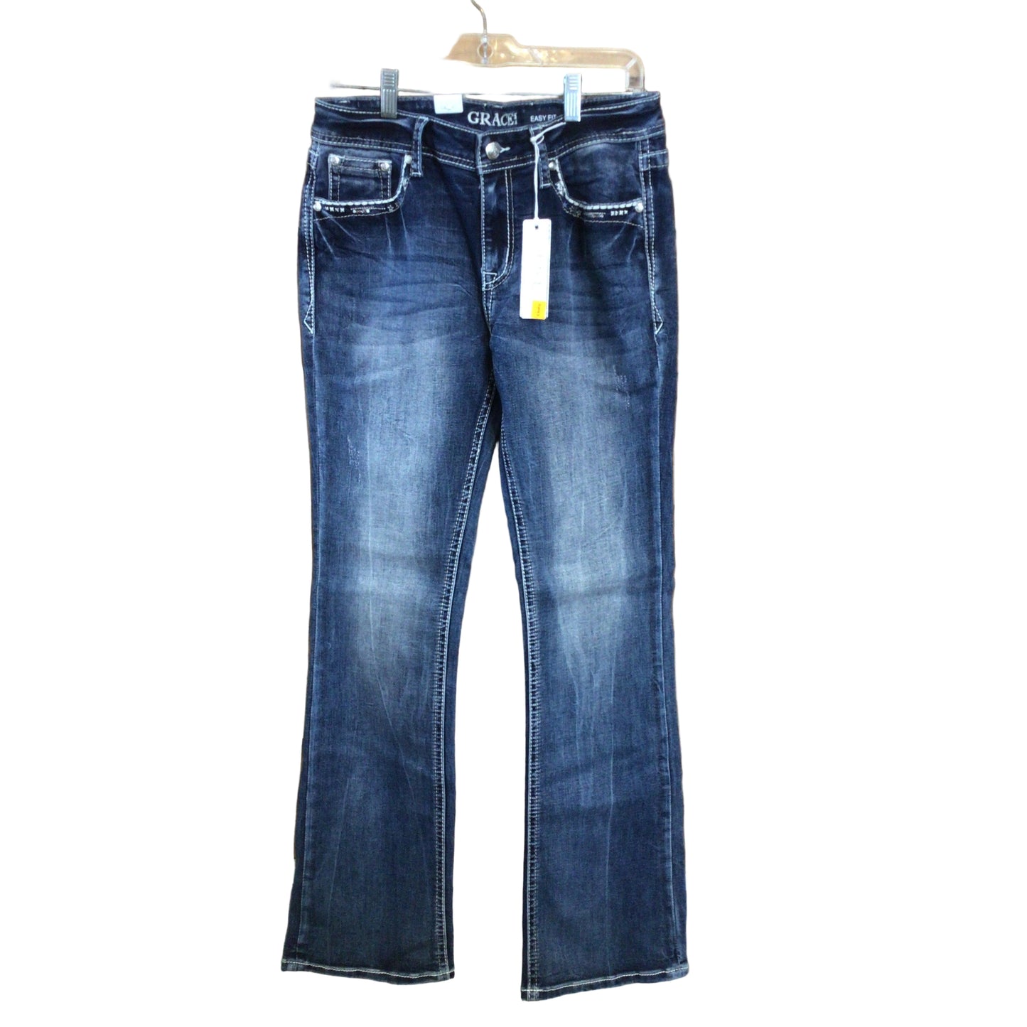 Grace in LA Women's Steer Head Jeans