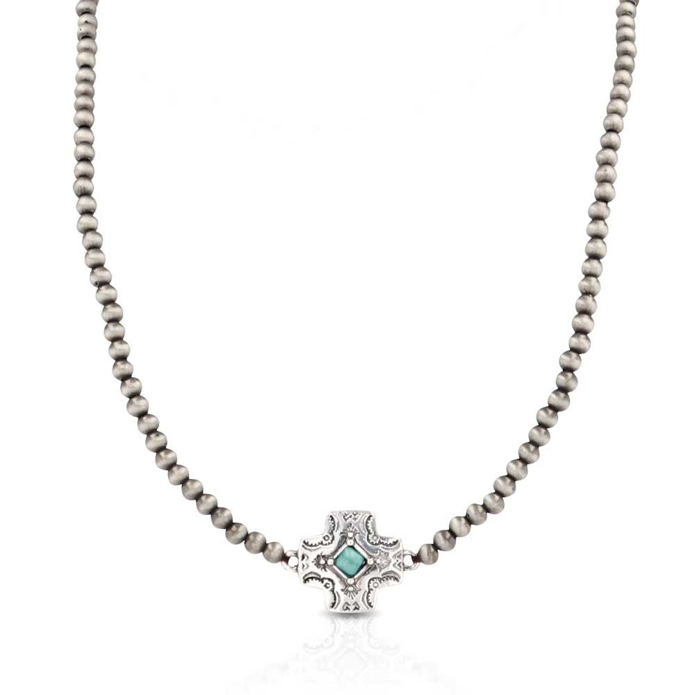 Montana Silversmith Attitude Necklace Western Star Turquoise Bead