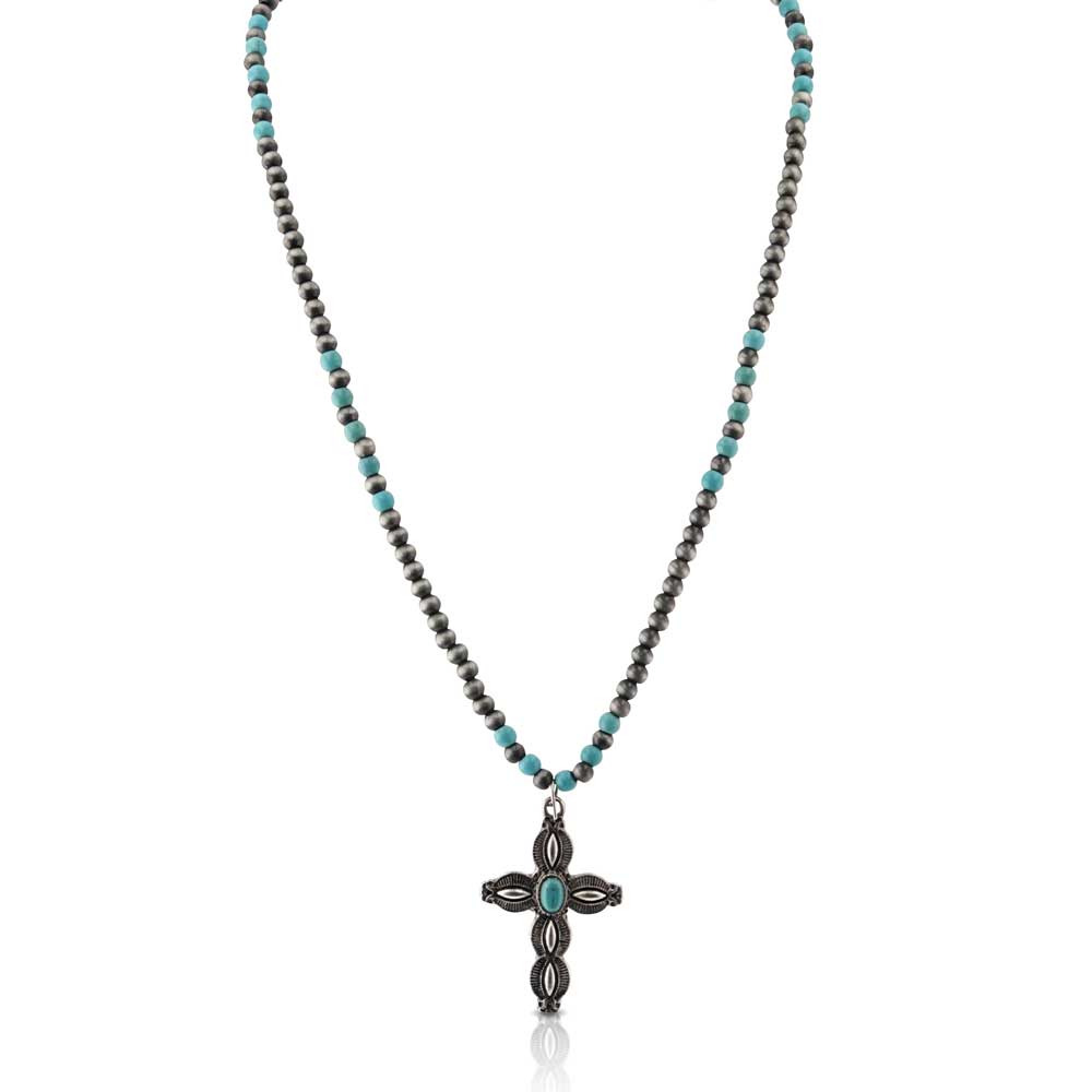 Montana Silversmith Attitude Necklace Faithful Beaded