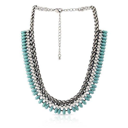 **Montana Silversmith Attitude Necklace Drops of Turquoise