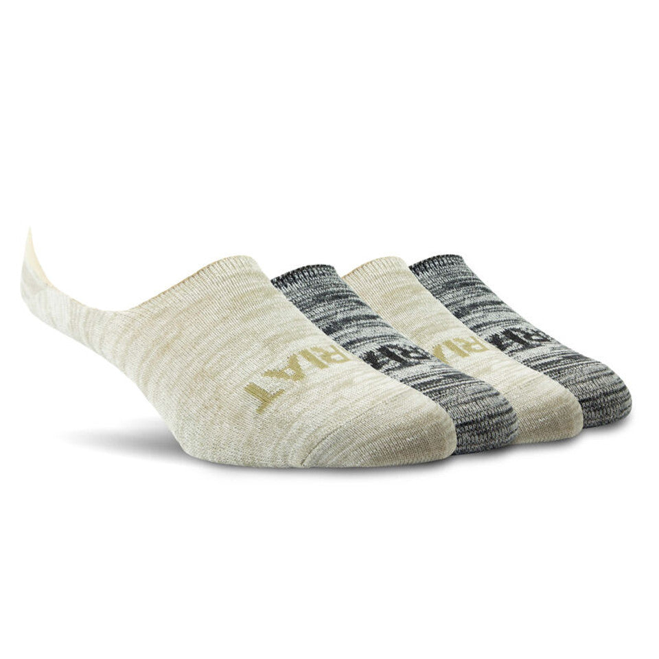 Ariat No Slip No Show Socks - 4pck