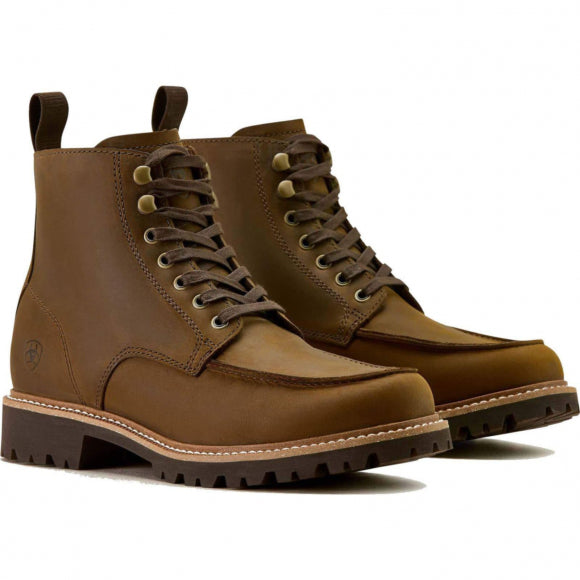 Ariat Men's Split Rock Western Boot- Distressed Dark Wheat