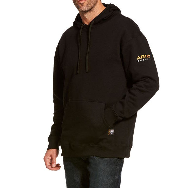 Ariat Men's Rebar Workman Hoodie - Black