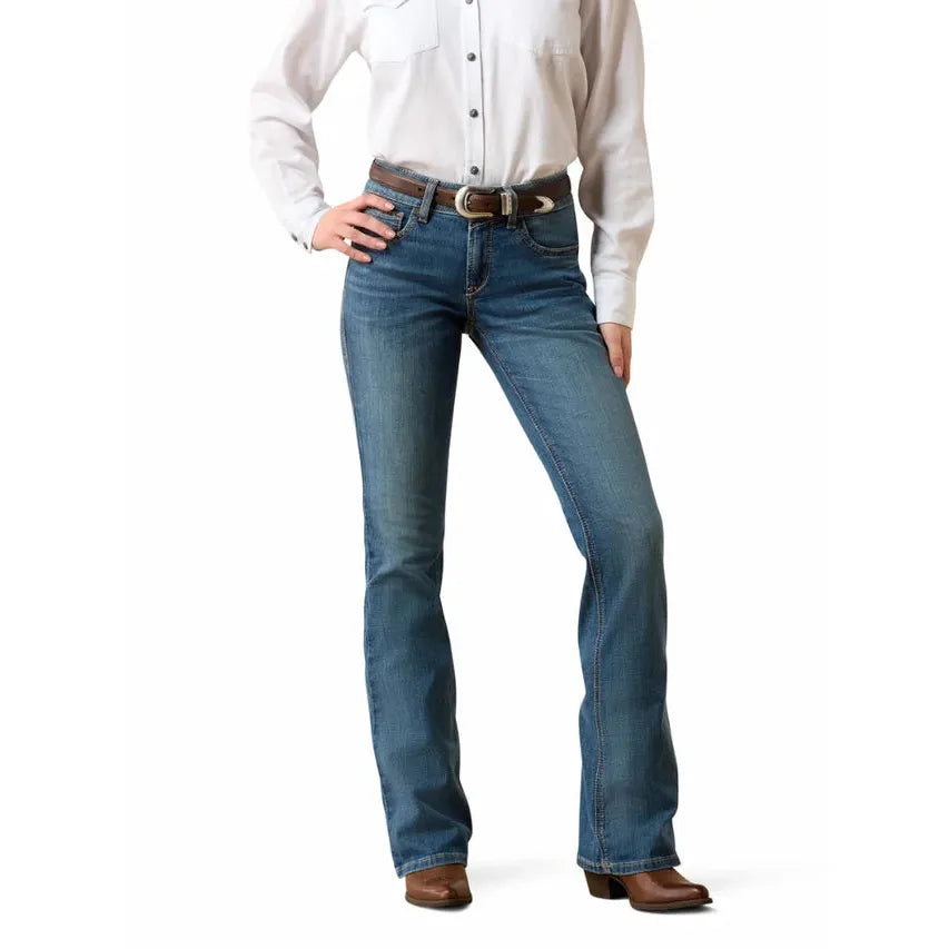 Ariat Women’s Perfect Rise Maggie Boot Cut Jeans – Redonda