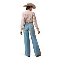Ariat Women’s Ultra High Rise Luana Wide Leg Jeans – Oklahoma