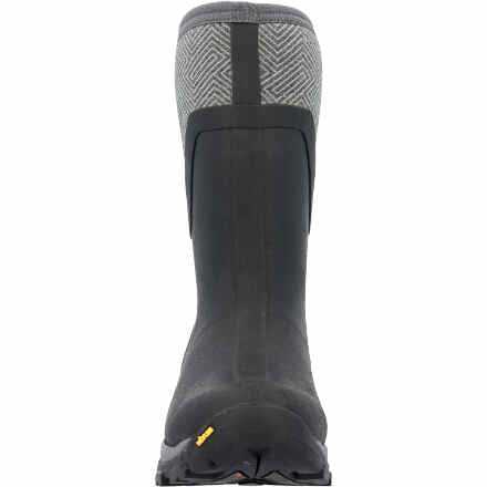 Muck Women's Arctic Ice Vibram Arctic Grip All-Terrain Mid Boots - Black/Grey Geometric