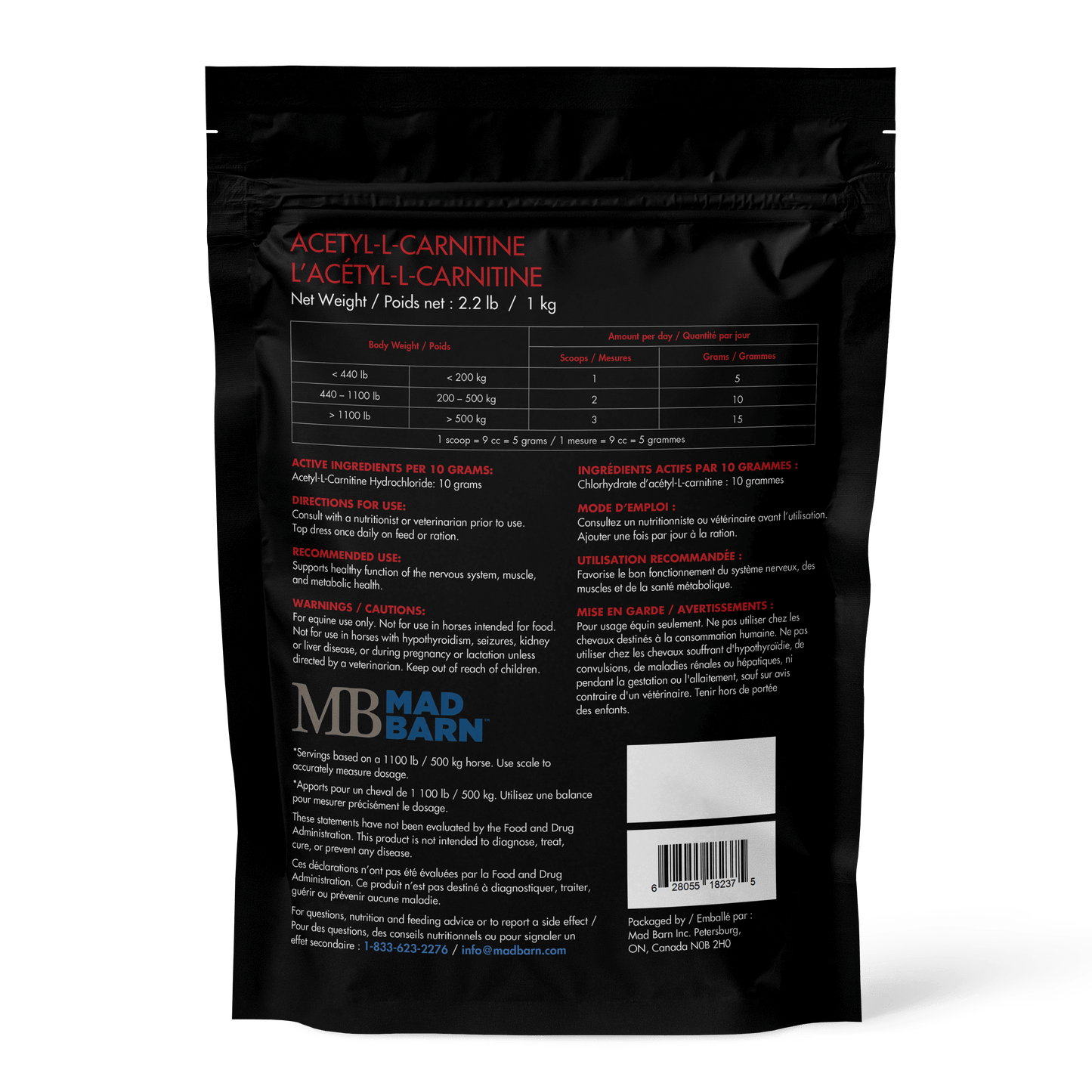Mad Barn Acetyl-L-Carnitine