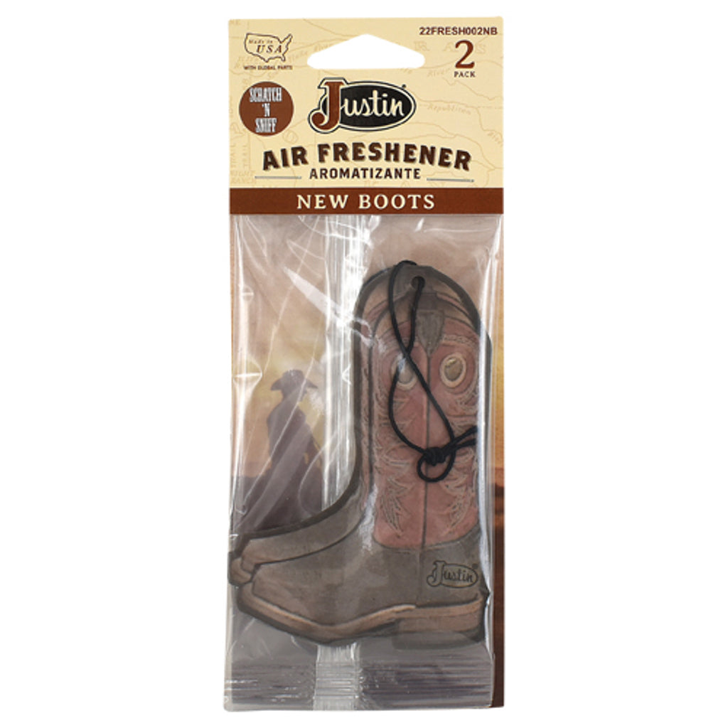 Justin Air Freshener - 2-Pack