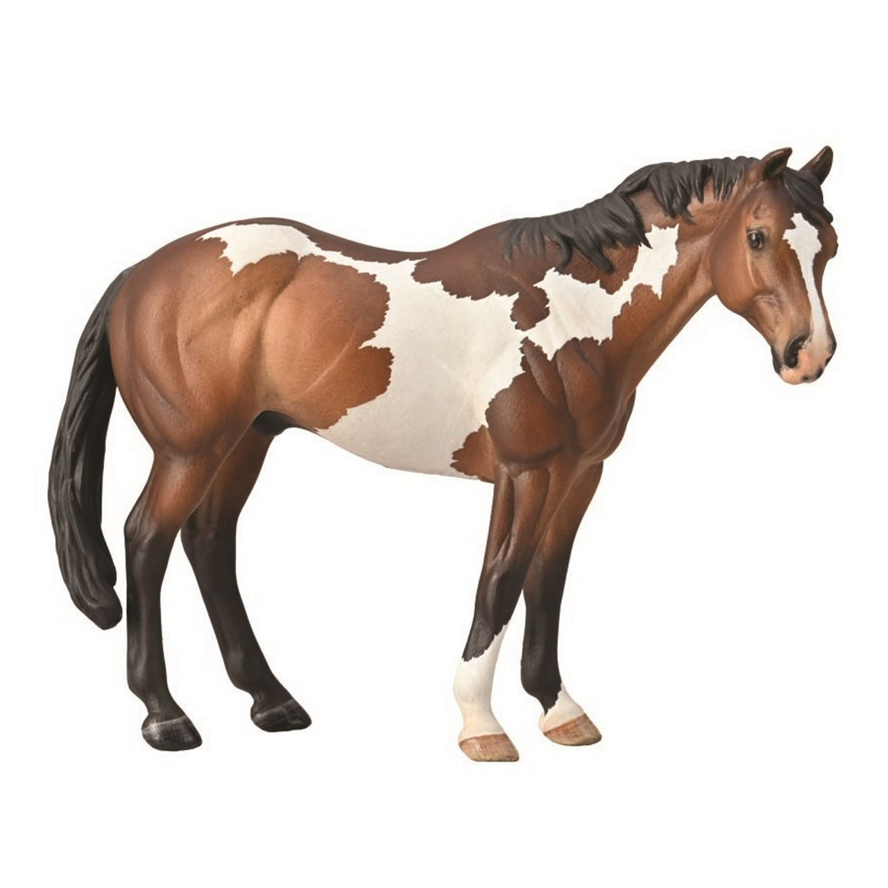 Breyer Collecta Appaloosa Stallion Bay Overo Paint