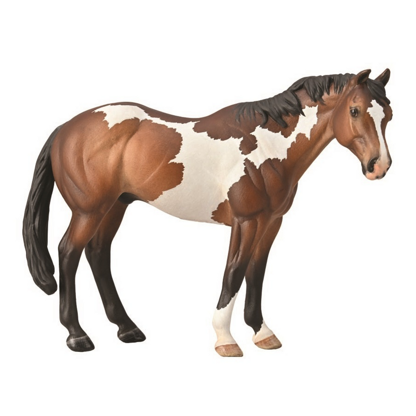 Breyer Collecta Appaloosa Stallion Bay Overo Paint