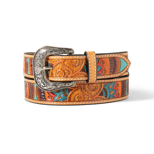 Ariat Women's Paisley HT Belt - Multi Coloured