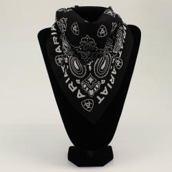 Ariat 22 x 22 Bandana- Black - Irvine Tack & Western Wear