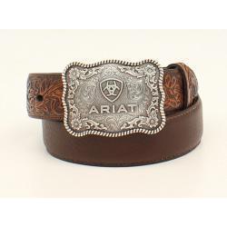 Ariat Boy's Western Belt- Brown