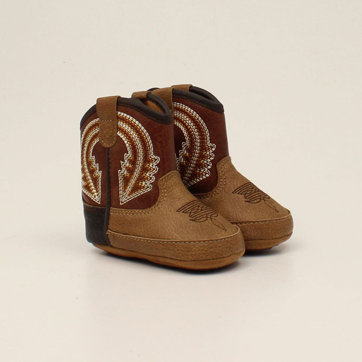 Ariat Infant Boy's Lil' Stompers Evan Boots - Brown - Irvine Tack & Western Wear