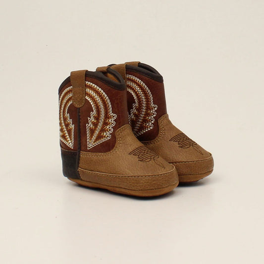 Ariat Infant Boy's Lil' Stompers Evan Boots - Brown - Irvine Tack & Western Wear