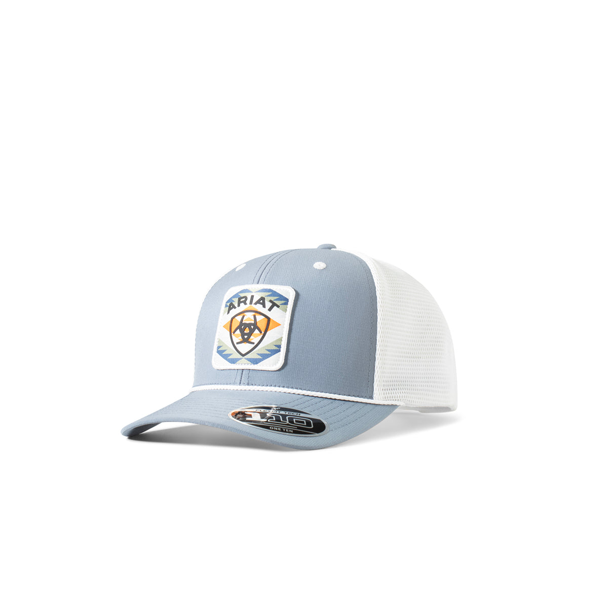 Ariat Men's Flexfit 110 Southwest Ball Cap - Blue - Irvine Tack & Western Wear