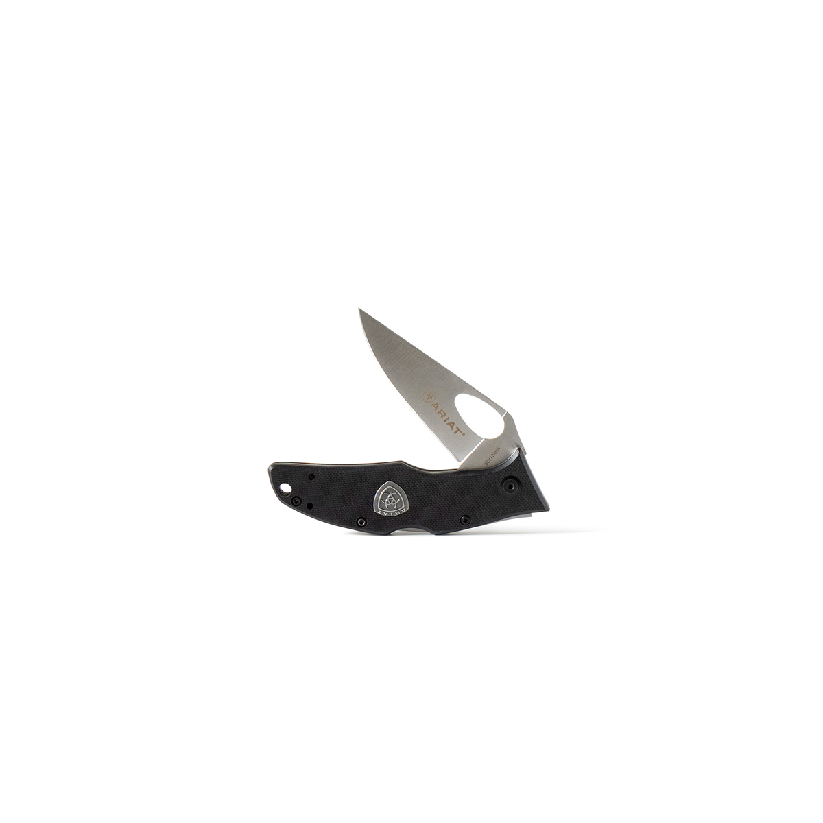 Ariat 3.5" Smooth Knife - Black