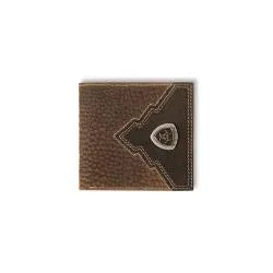 Ariat Large Bifold Overlay Ariat Shld Brown Rowdy