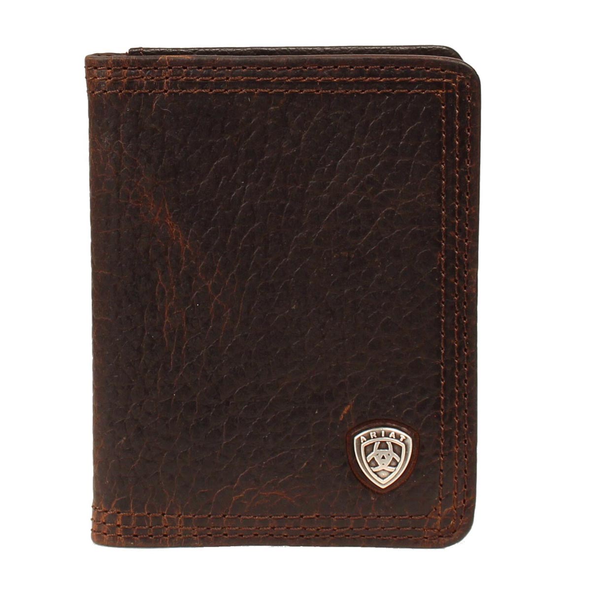 Ariat Men's Performance Work Bifold Wallet - Dark Copper