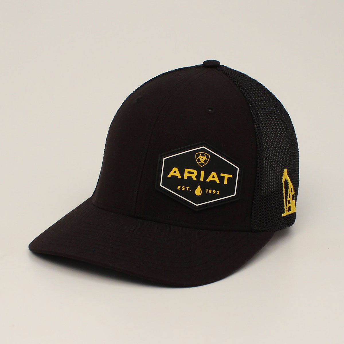 Ariat Men's R112 Work Oil Field Ball Cap - Black