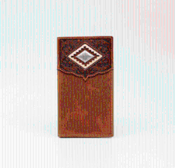 Ariat Men's Rodeo Wallet- Medium Brown
