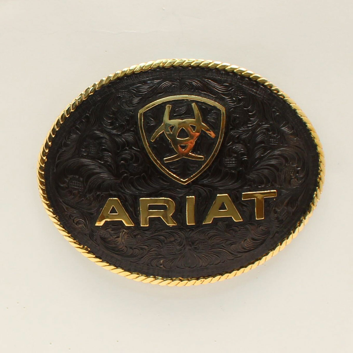 Ariat Oval Buckle - Rope Edge