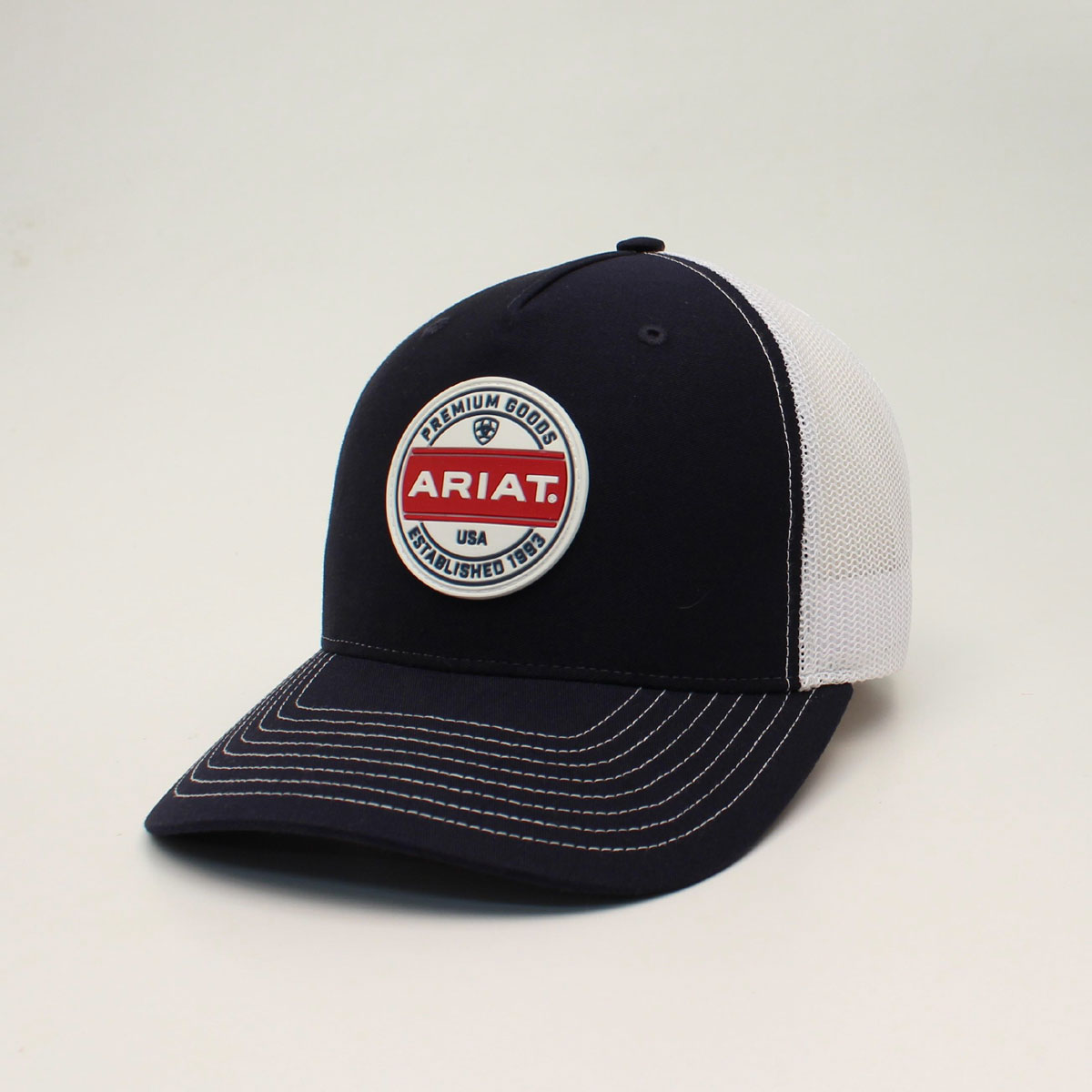 Ariat 112 Snapback Cap - Navy w/Logo Patch