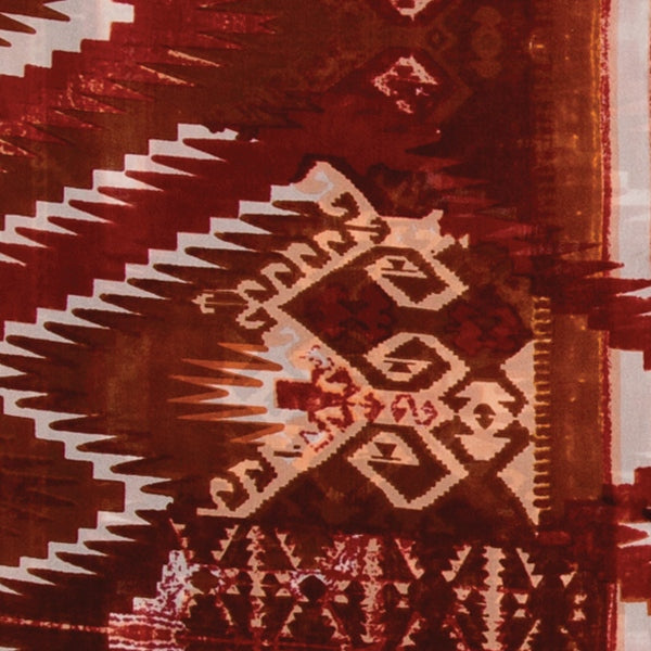 Wyoming Trader Silk Scarf - Aztec