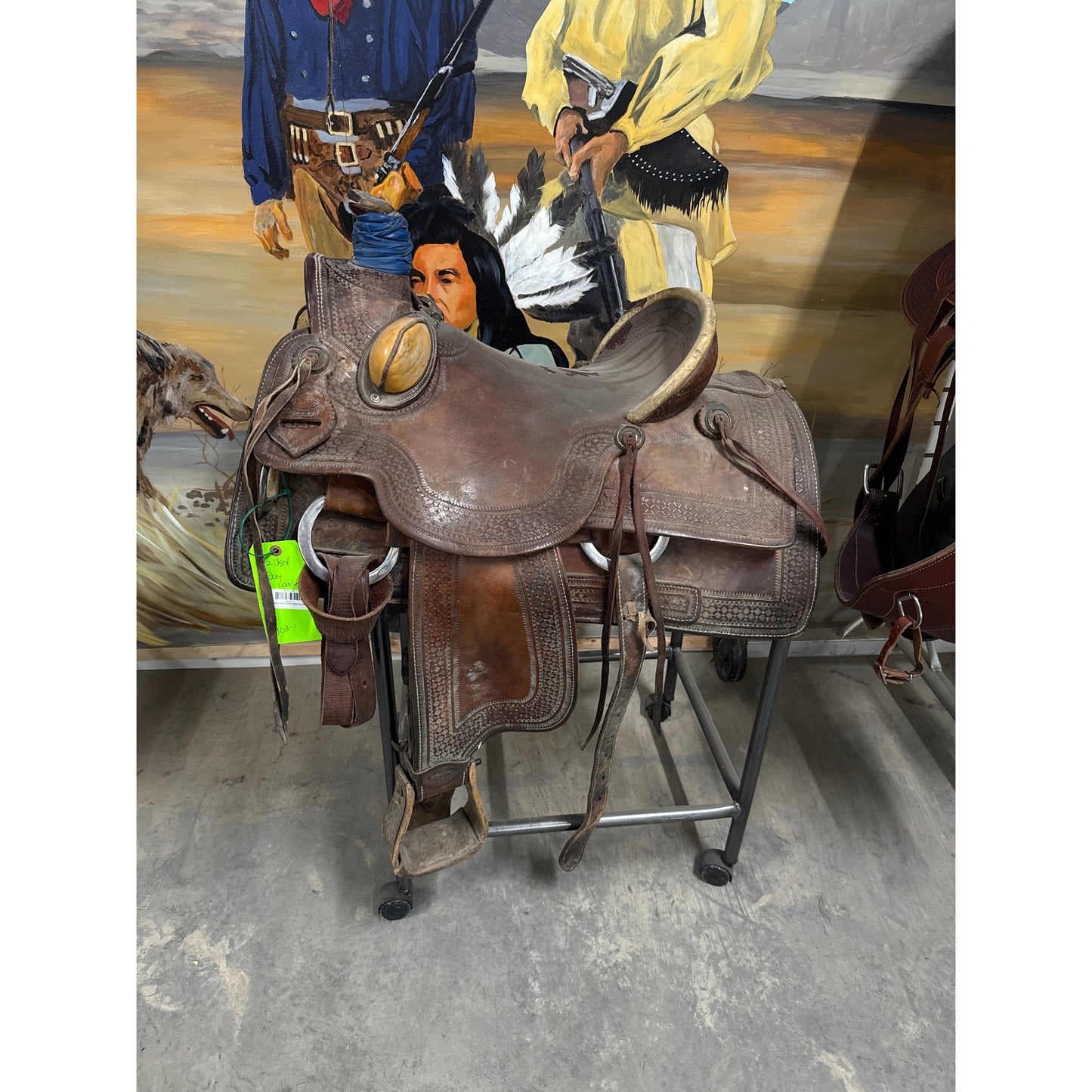 Used 15.5" Teskey Wade Saddle