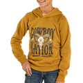 Rock & Roll Boy's Cowboy Nation Hoodie - Brass