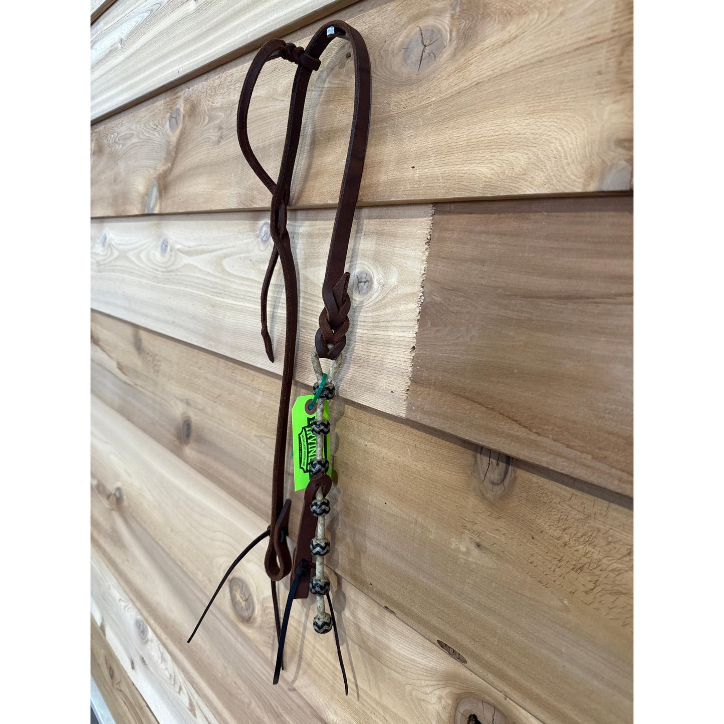 Irvine's Slip Ear Headstall W/ Rawhide Cheek Piece