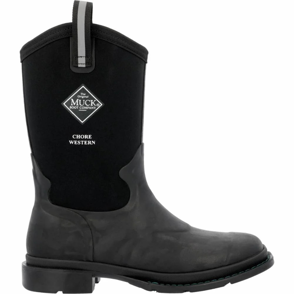 Muck Boots Women's Chore Western Mid - Black
