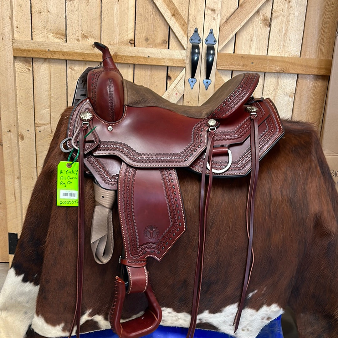 Circle Y 15" Tall Grass Trail Saddle