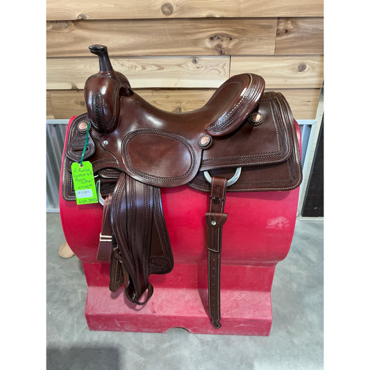 R.Ruelas Custom 16.5" Ranch Cutter - Irvine Tack & Western Wear