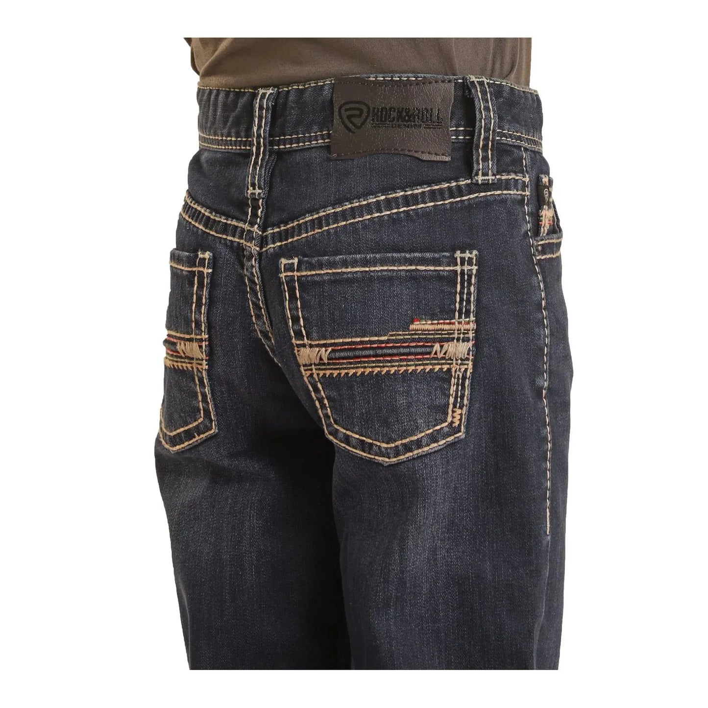 Rock & Roll Boys Straight Raised Denim - Dark Vintage