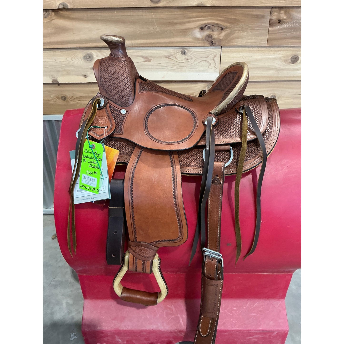 Silver Royal Walhalla Youth 13" Wade Saddle