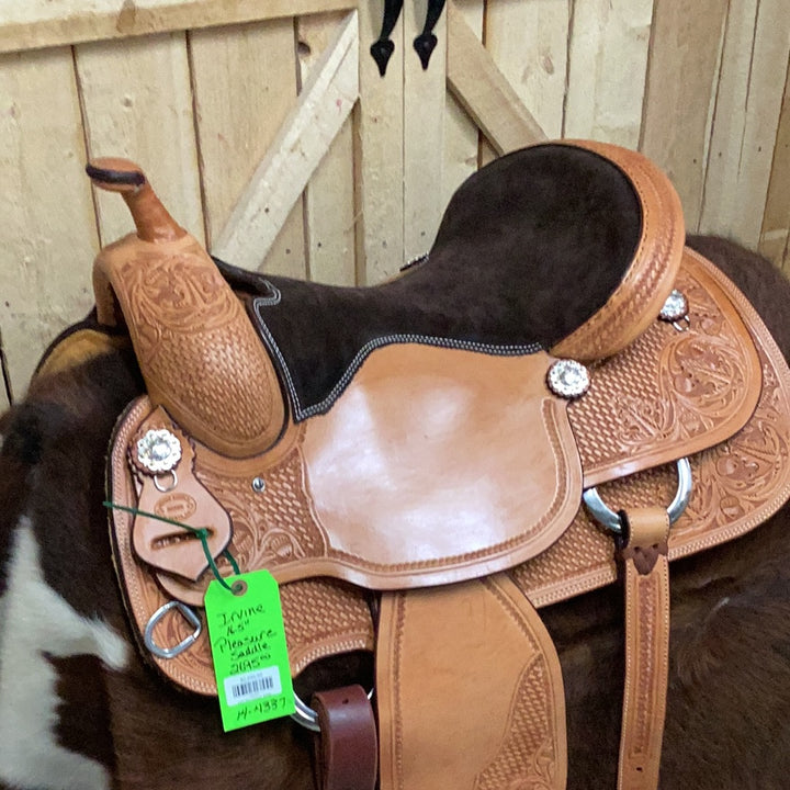 Irvine 16.5" Pleasure  Saddle