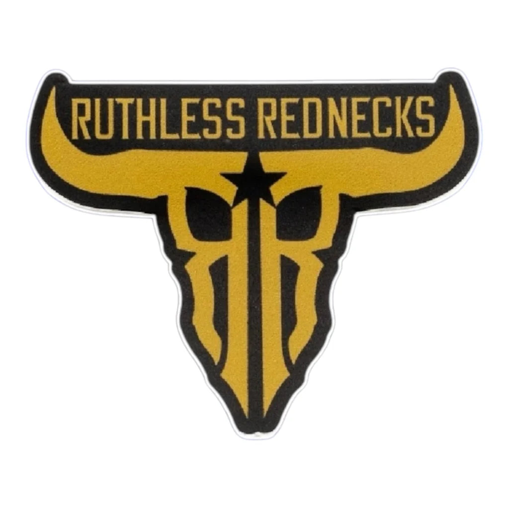 Ruthless Rednecks Raw Talent Sticker - Multiple Colours