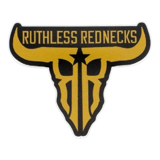 Ruthless Rednecks Raw Talent Sticker - Multiple Colours