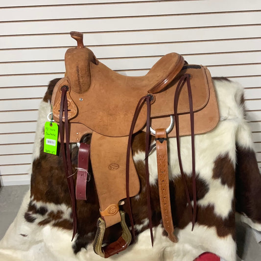Irvine 15" Cowhorse Saddle