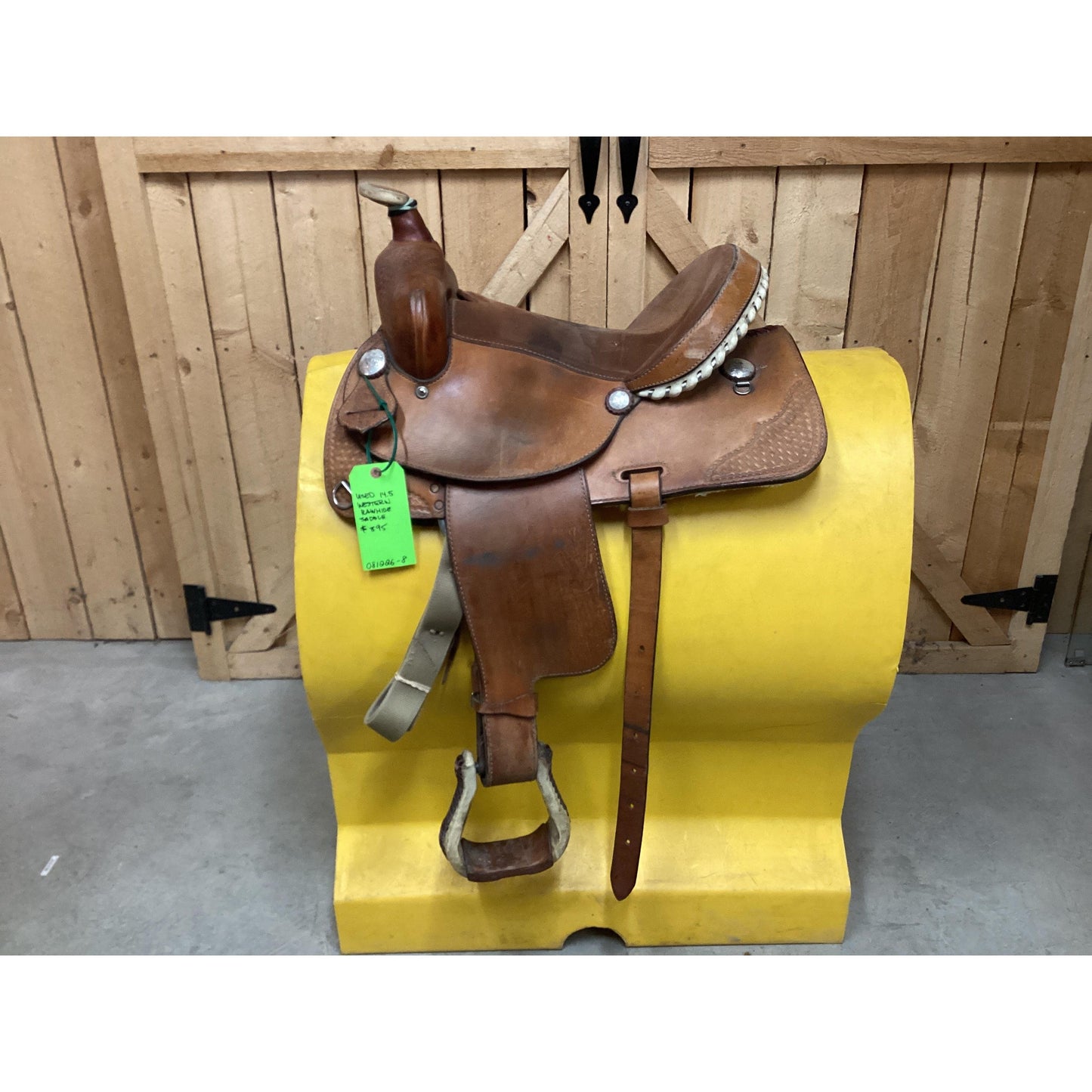 Used 14.5 Western Rawhide Saddle