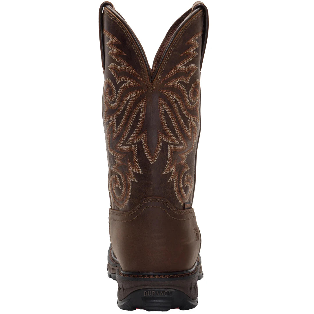 Durango Men's Maverick XP CSA 11" Waterproof Steel Toe Western Boot - Chocolate