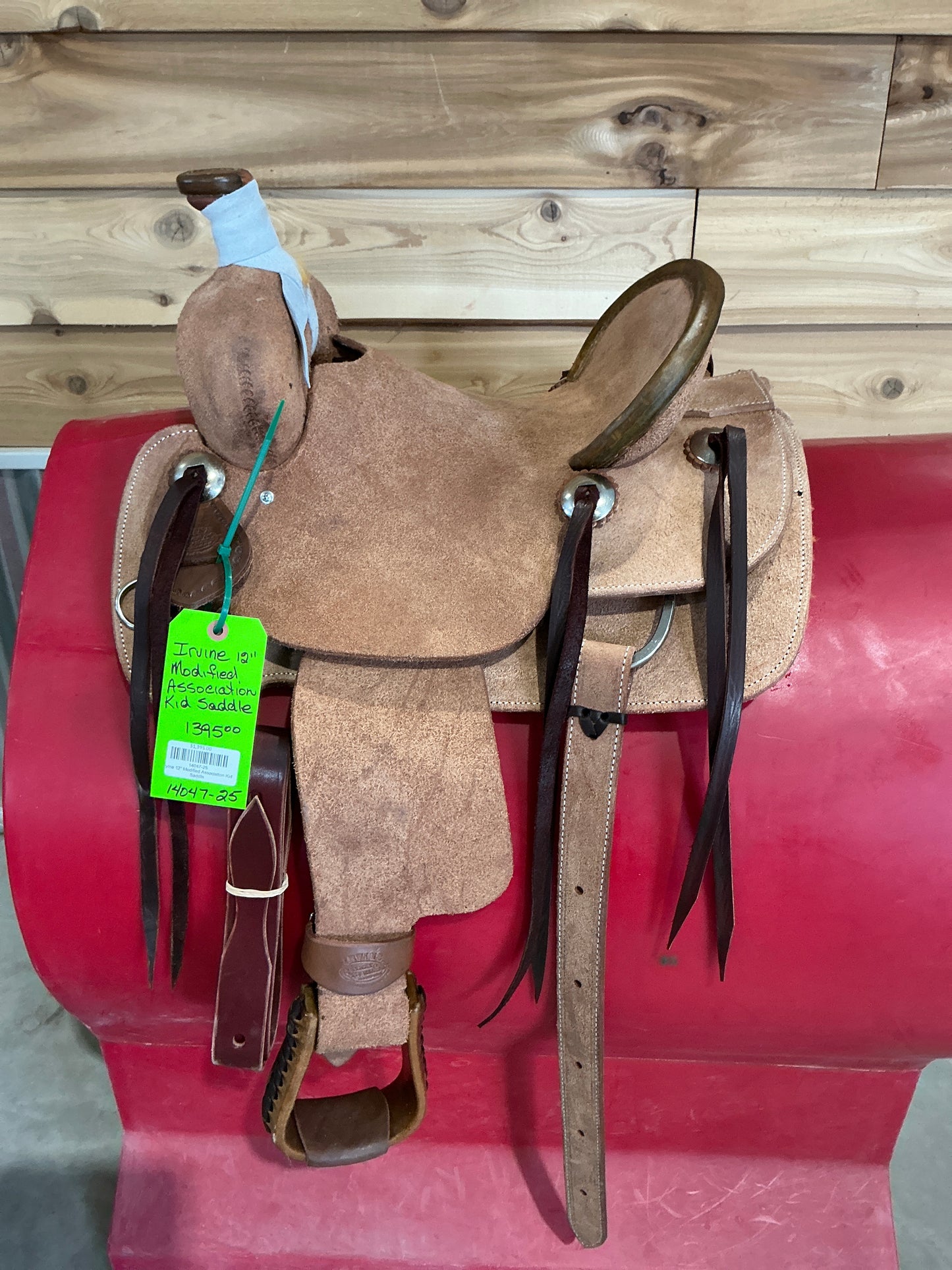 Irvine 12" Modified Association Kid Saddle
