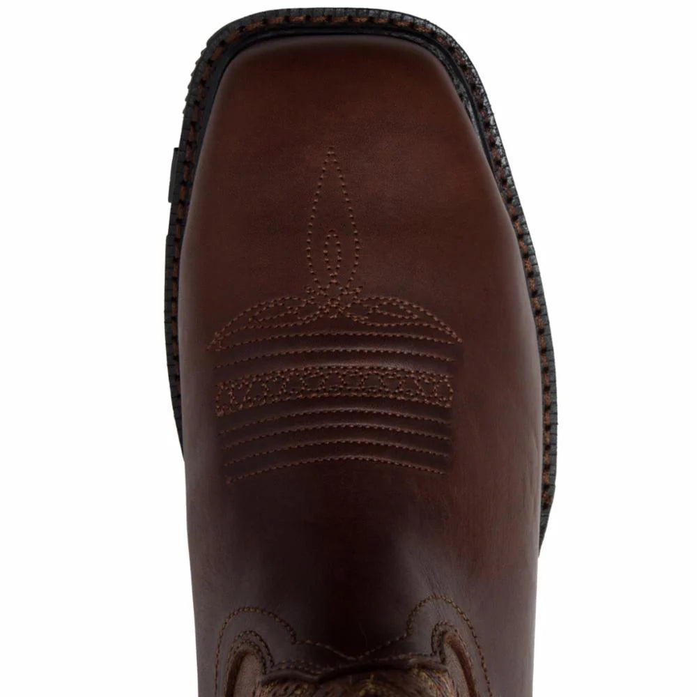 Durango Men's Maverick XP CSA 11" Ventilated Steel Toe Western Boot - Tobacco