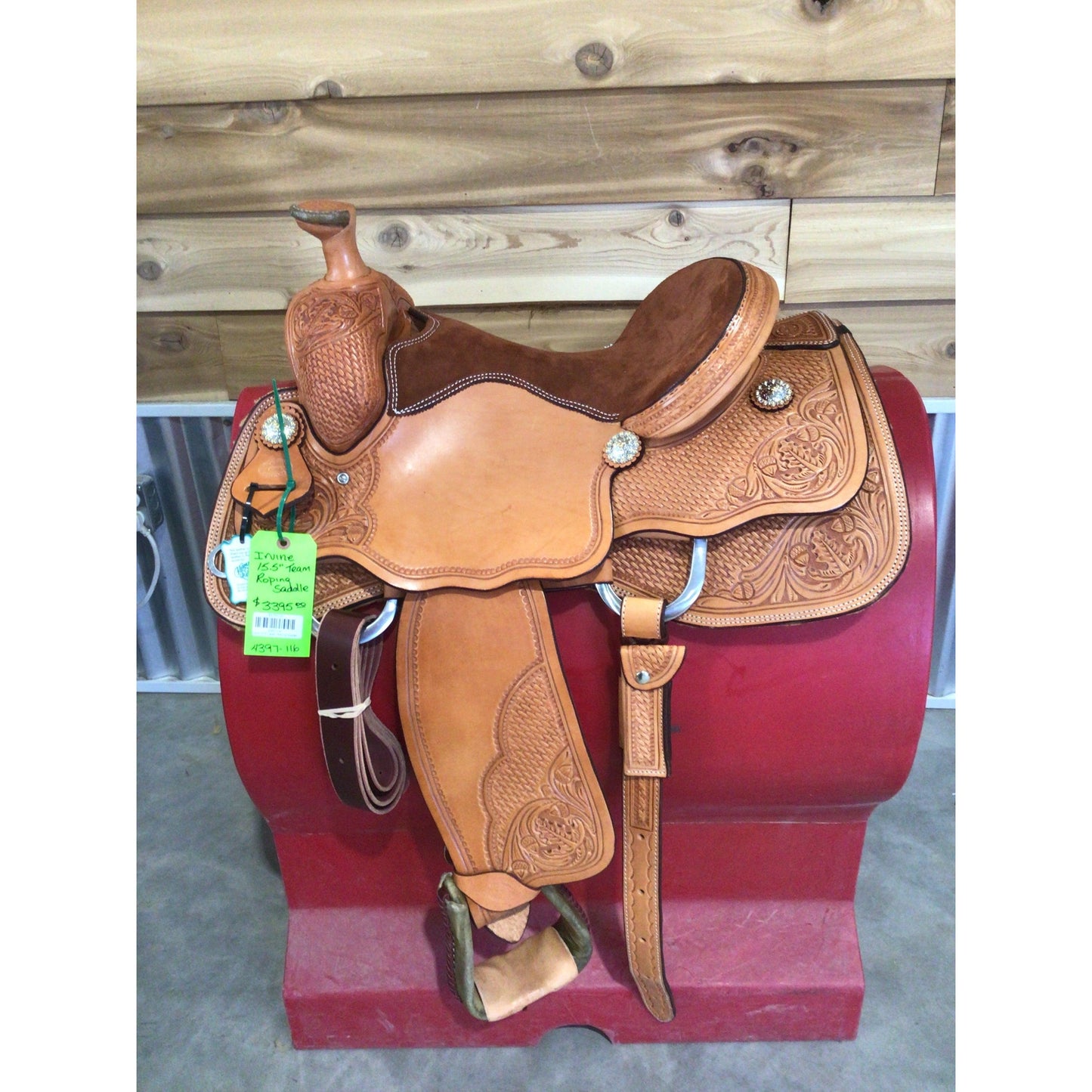 Irvine 15.5" Team Roping Saddle