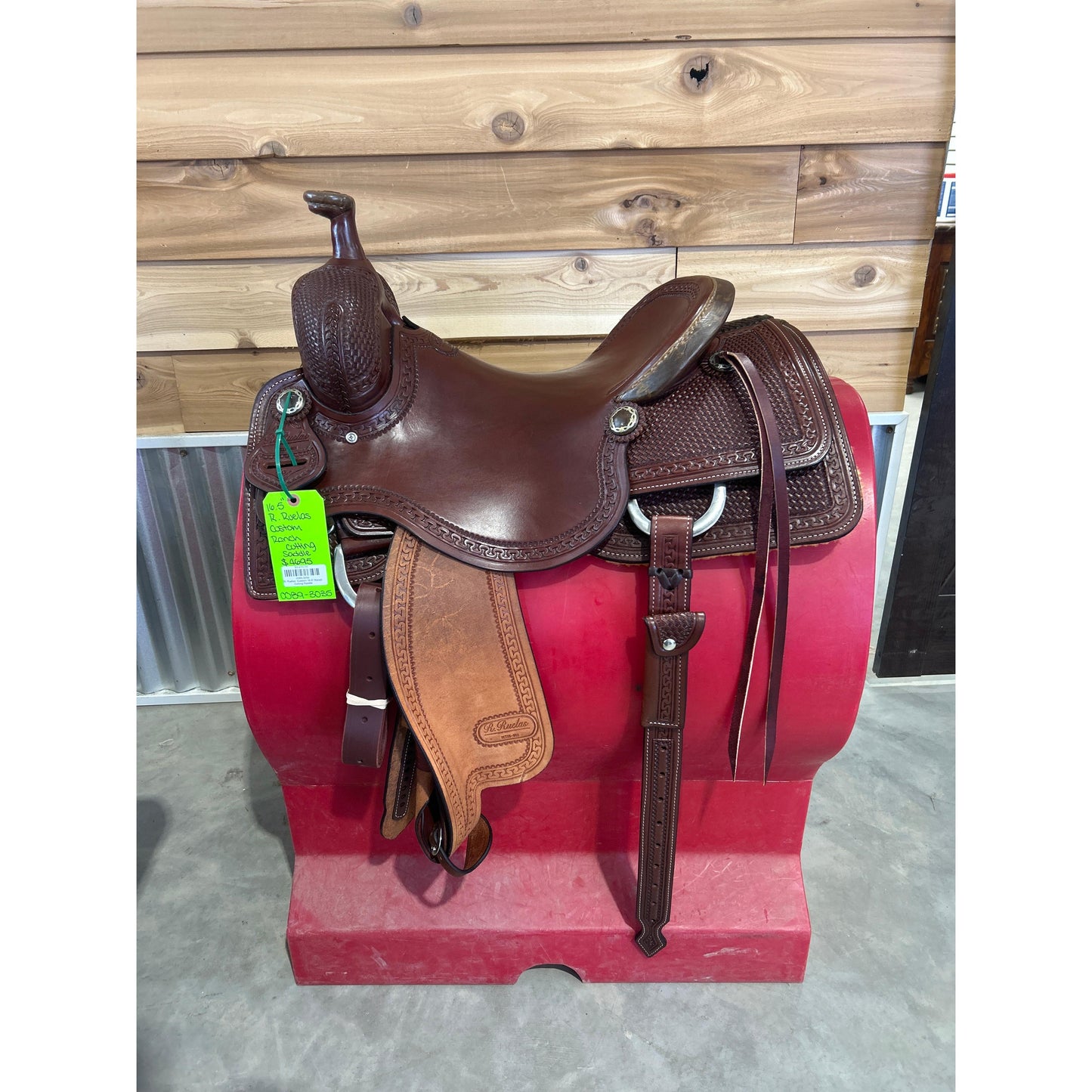 R. Ruelas  Custom 16.5" Ranch Cutting Saddle