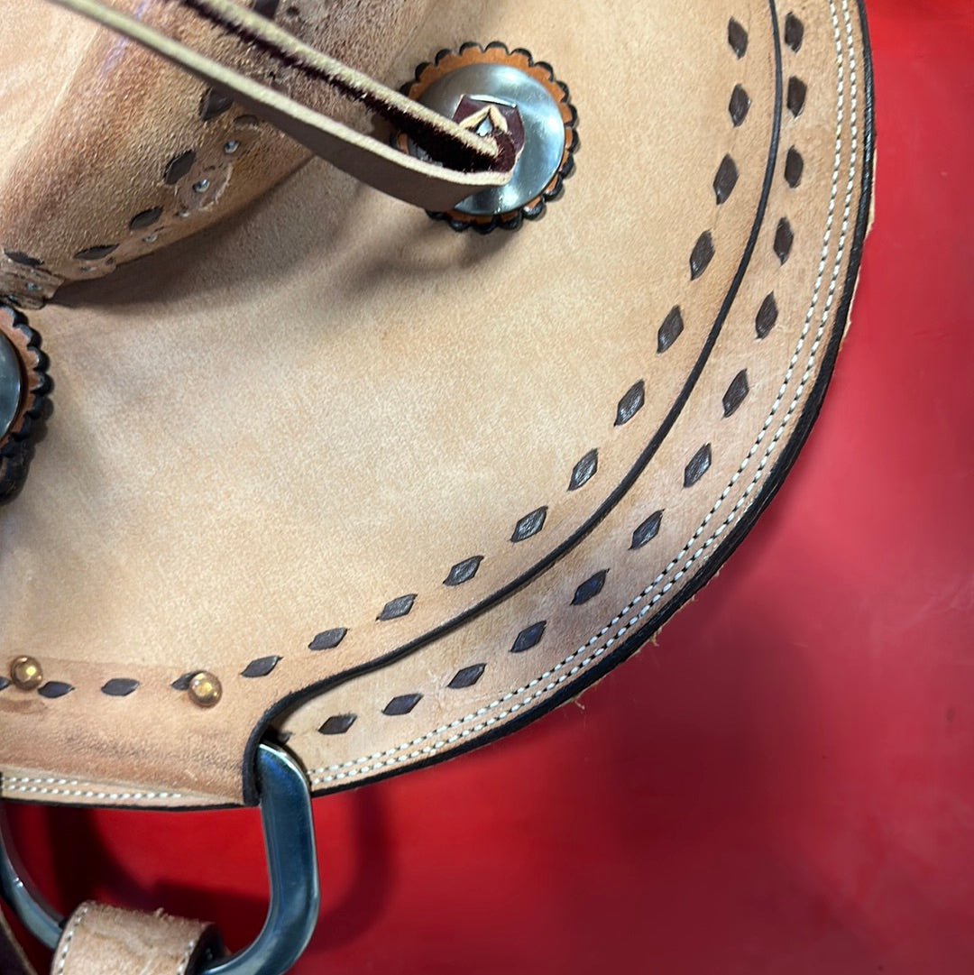 Irvine 14.5" OY Roping Saddle